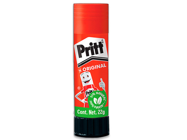 Pegamento en Barra, Pritt, Adhesivo Transparente, 22 Gr, 1 Pieza.