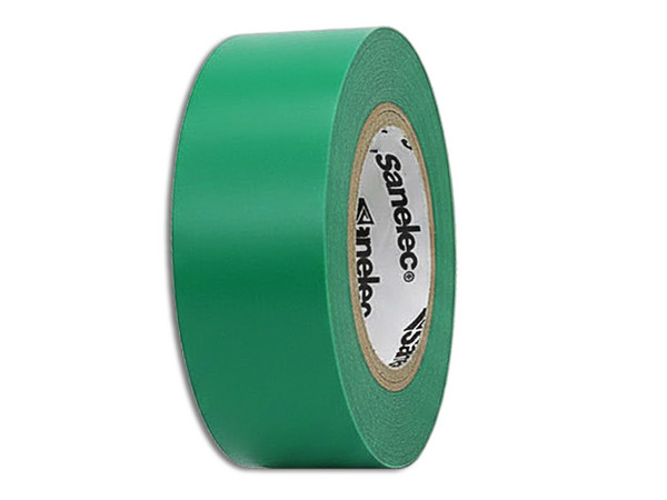 Cinta De Aislar Santul De 9m, 1 Pieza, Color Verde.