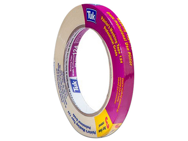 Cinta Masking TUK Tape 124 de 18mm x 24m.
