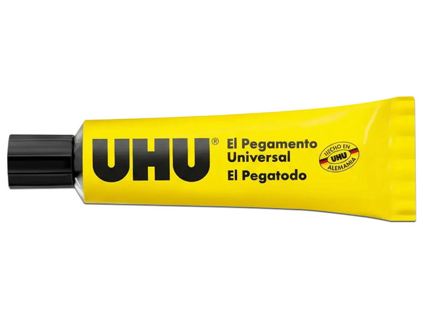 Pegamento Universal UHU 9U 42425, 20ml. Color Transparente.