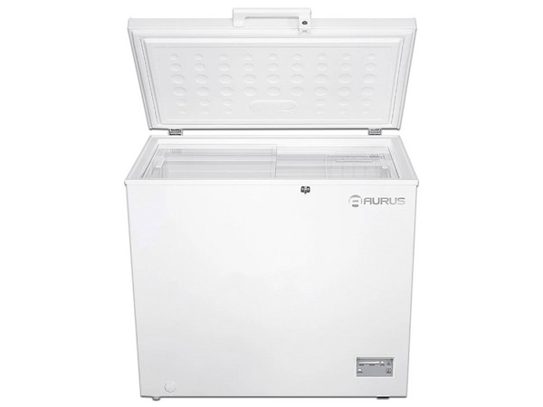 Congelador Aurus AFCG07W de 200L, 10.5 kg/24h, hasta -25 grados centígrados, 115V. Color Blanco.