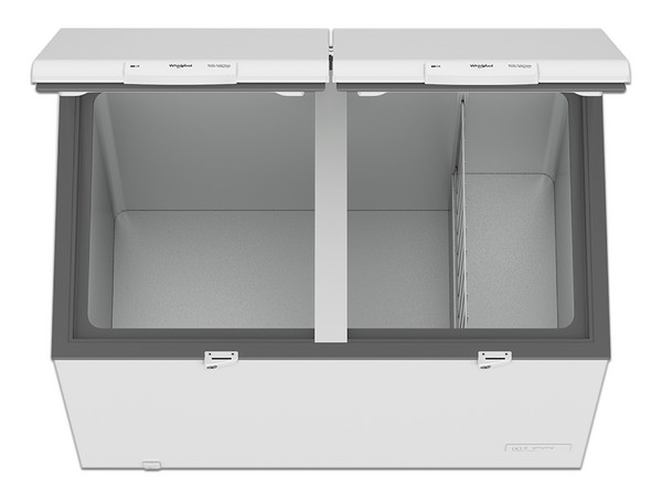 Congelador Whirlpool WHB42EBTWJ de 414 litros, Dual Cooling, Color Blanco.