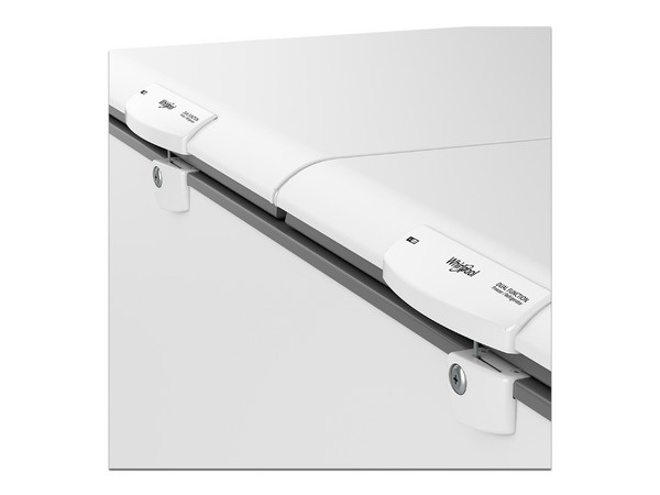 Congelador Whirlpool WHB42EBTWJ de 414 litros, Dual Cooling, Color Blanco.