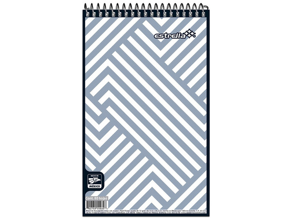 Cuaderno Estrella de Taquigrafia Largo de 80 hojas.