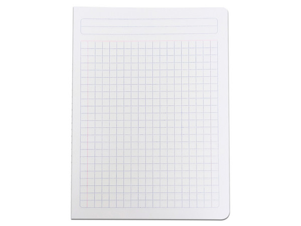 Cuaderno Estrella 0184 De Cuadro Grande, Forma Francesa de 100 hojas.
