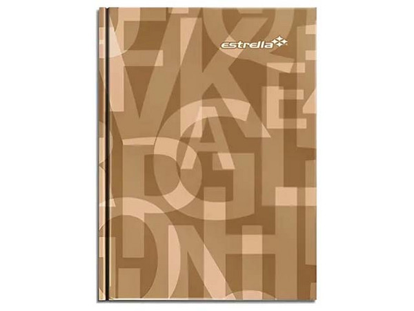Cuaderno Estrella de Raya, Tamaño 1/4, Tipo Francesa, Con Índice, 96 Hojas.