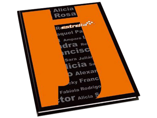 Cuaderno Estrella Pasta Dura, Forma Francesa, 240 Hojas.