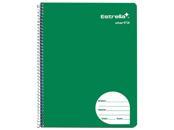 Cuaderno Profesional Estrella Mixto de 100 hojas.