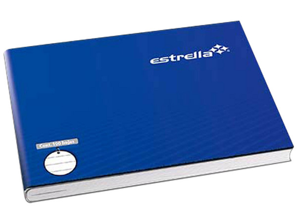 Cuaderno Estrella Engrapado Forma Italiana C Aleman, 100 Hojas.