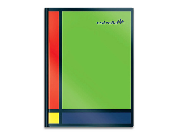 Libreta Estrella Formato 1/4 Francesa, 240 Hojas Rayadas.