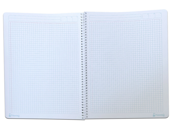 Cuaderno Nextep NE-007C, Cuadro Chico C5, 100 Hojas, Espiral.