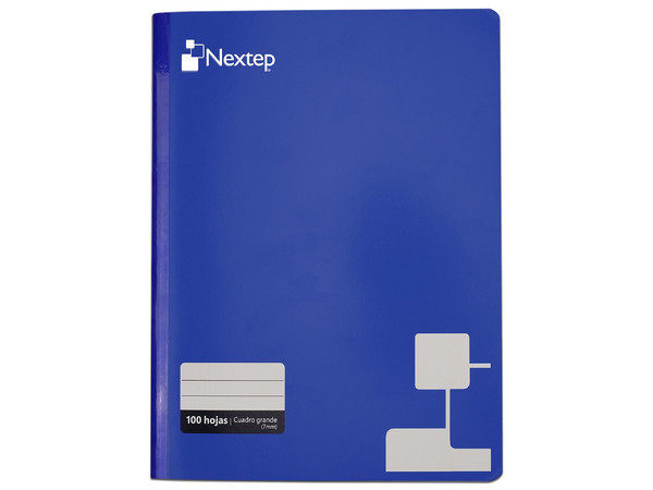 Cuaderno Profesional Cosido Nextep NE-008G, Cuadro C7, 100 Hojas.