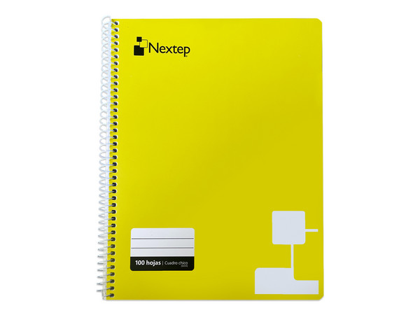 Cuaderno Profesional Nextep de Cuadro, 100 Hojas, Espiral.
