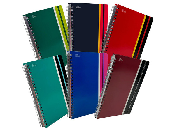 Cuaderno Profesional Printaform PRSPC5, Cuadro Chico, Pasta Dura, 100 hojas.