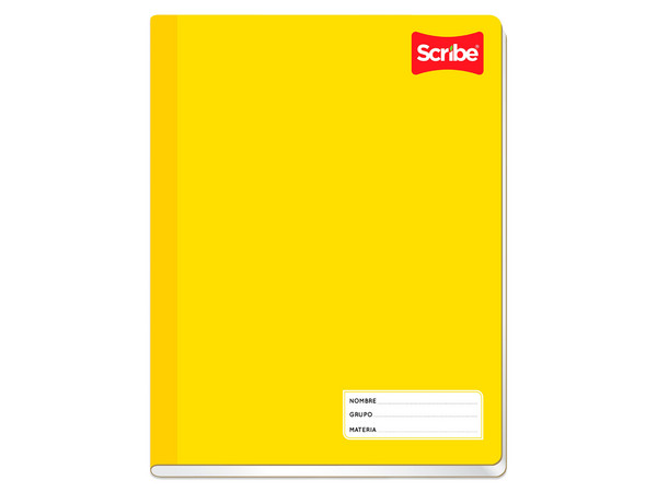 Cuaderno Cosido Colegial Scribe Clásico C7 Cuadro Grande 100 Hojas (Modelo 1523) mide 20 x 26.25 cm y contiene 100 hojas con cuadro grande (7 mm), ideal para uso escolar y profesional.