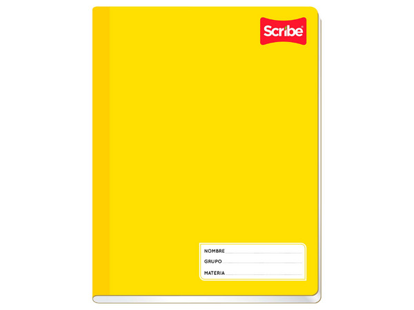 Cuaderno Scribe Francés C5 de 100 Hojas con Pasta Semirrígida (Modelo: 4512) es una opción ideal para quienes buscan calidad y resistencia en sus materiales de escritura.