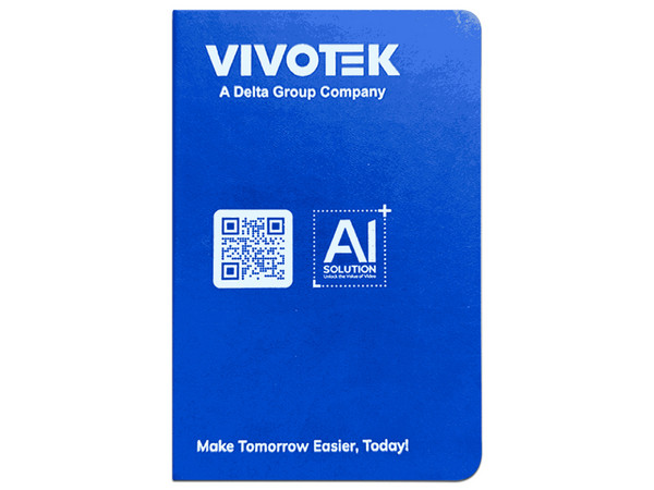 Libreta Vivotek VVTK-LIBRETA-AZUL, Tamaño A5 (14.8x21 cm), Páginas Rayadas, Cubierta Flexible.