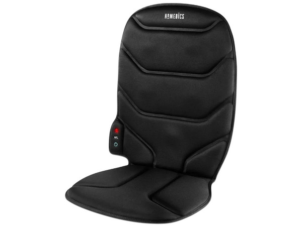 Cojín Homedics BKP-110H-THP, Masajeador, Masaje con ajuste de calor suave. Color Negro.