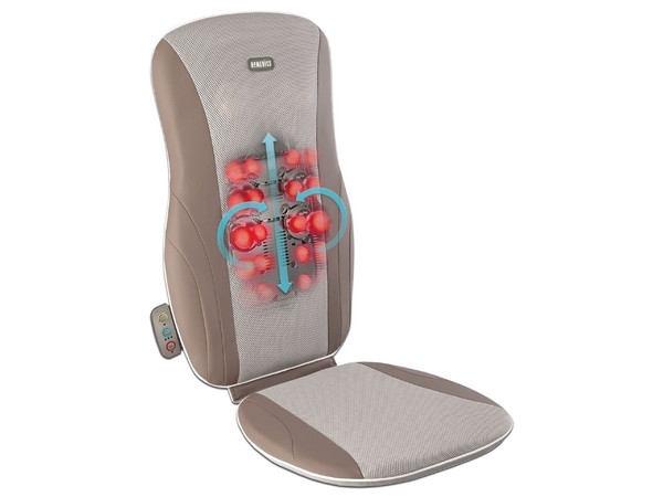 Asiento Masajeador Homedics Shiatsu con Función de Calor.
