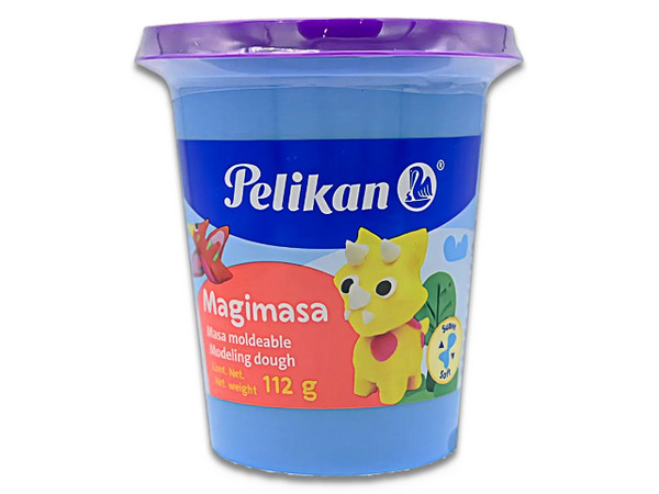 Plastilina Pelikan Magimasa, Masa Moldeable, 112 g, Color Morado.
