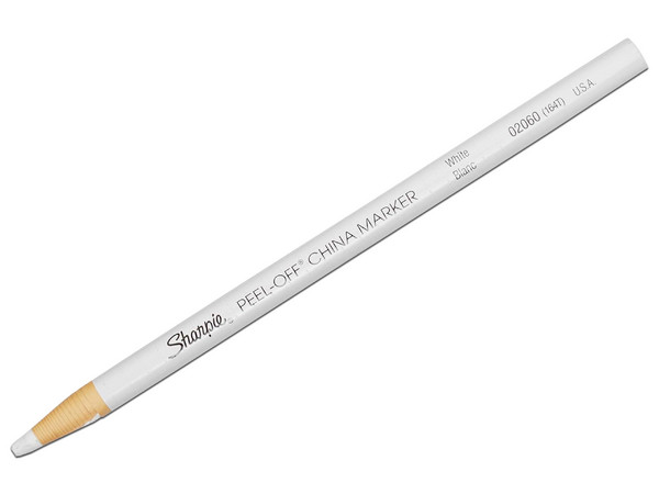 Marcador de Cera Sharpie 2229132, Caja con 12 Piezas. Color Blanco.