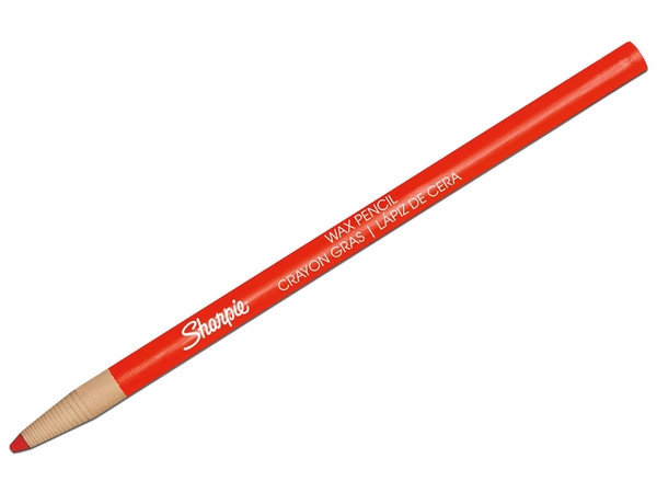 Marcador de Cera Sharpie 2229138, Caja con 12 Piezas. Color Rojo.