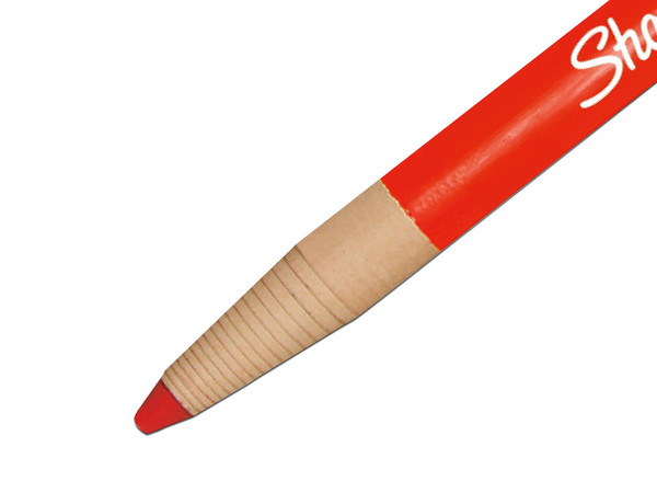 Marcador de Cera Sharpie 2229138, Caja con 12 Piezas. Color Rojo.