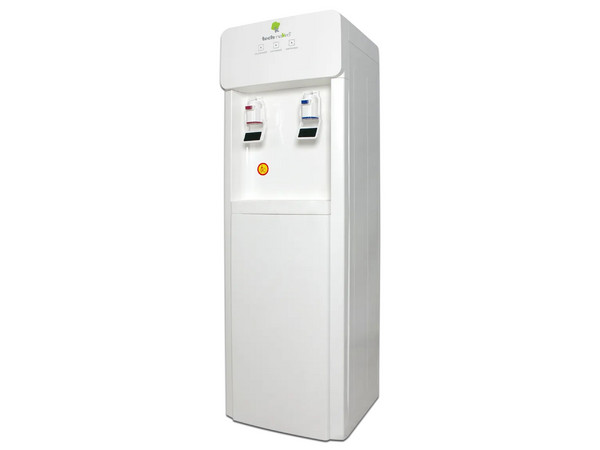 Dispensador de Agua TECHMAKRO DIS802505, 20L, Frio y Caliente, Color Blanco.