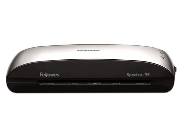Enmicadora Fellowes Spectra 95, 24cm, 2 Rodillos, Color Negro/Plata.