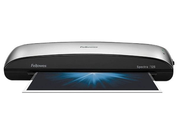 Enmicadora Fellowes Spectra 125 para hogar, oficina o escuela. Color Plateado/Negro.