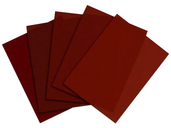 Cubiertas para Encuadernar MAE, Tamaño Carta, Paquete con 25 Pares. Color Rojo.