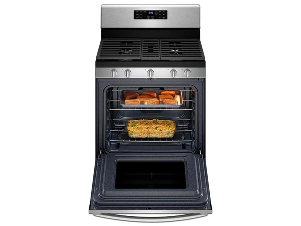 Estufa Whirlpool WFG535S0LZ, con 5 quemadores, 30