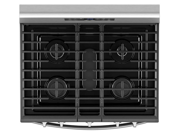 Estufa Whirlpool WFG535S0LZ, con 5 quemadores, 30