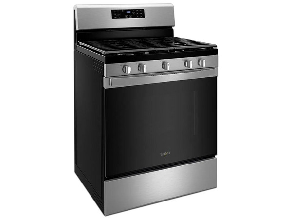 Estufa Whirlpool WFG535S0LZ, con 5 quemadores, 30
