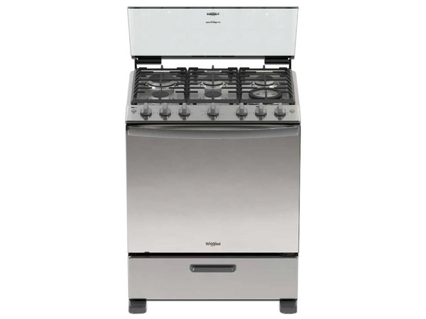 Estufa de Piso Whirlpool Xpert Air Fry WFR7250S de 30
