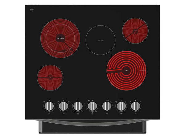 Estufa Whirlpool WFRE2420D, 5 Quemadores Eléctrica de 30