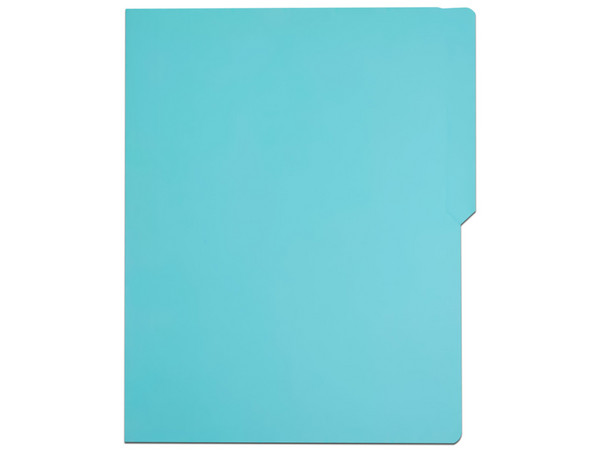 Folder APSA L11FC de Tamaño Carta, Color Azul, Paquete con 100 piezas.