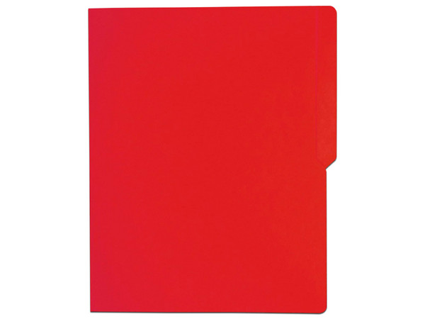 Folder APSA L80-P Tamaño Carta, Color Rojo, Caja con 100 piezas.