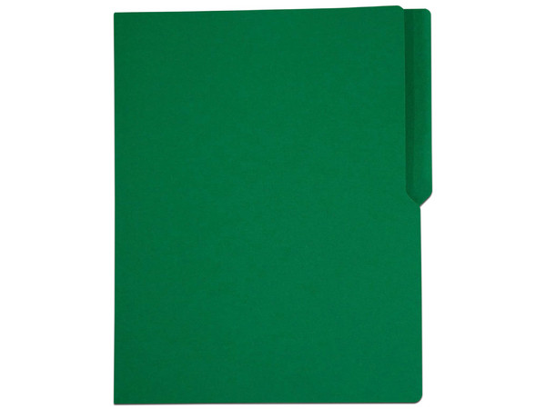 Folder Apsa L82-P Tamaño Carta, Color Verde, Caja con 100 piezas.