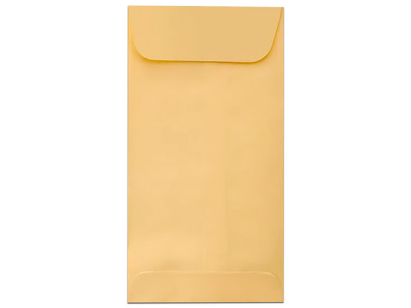 Sobre Manila Fortec S-05-MG, Tamaño Coin, 100 Piezas, Color Amarillo.