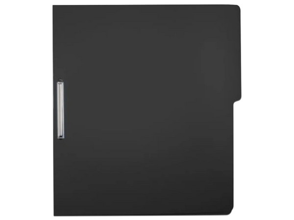 Carpeta con Broche Kyma CAPRKB-TC-NGR, Broche 8cm, Tamaño Carta, Pressboard, Paquete 5 Piezas, Color Negro.