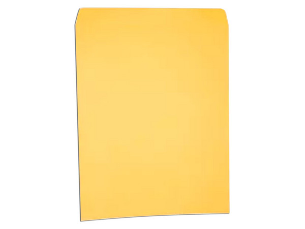Sobre Manila KYMA SOB1-TO-MA, Tamaño Oficio, Color Amarillo, Caja con 50 Piezas.