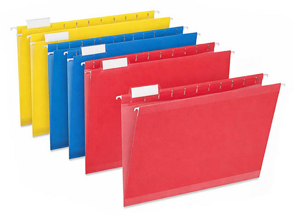 Folder Colgante Oxford Esselte, Tamaño Carta, Colores Surtidos, Caja con 25 Piezas.