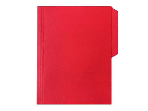 Folder Oxford M763, Tamaño Carta, Color Rojo, Paquete con 25 piezas.