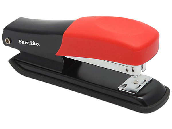 Grapadora Barrilito 858G, Media Tira, Cuerpo Metálico.