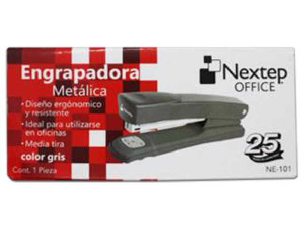 Grapadora Nextep Metálica Premium Media Tira.