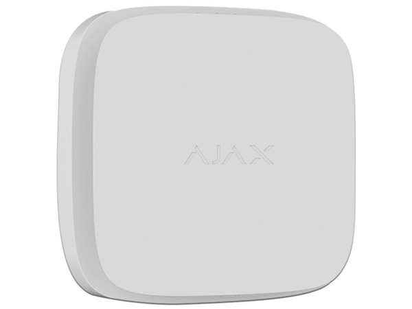 Detector de Humo Inalámbrico AJAX FireProtect 2 RB, Sensor de Calor y Humo, Color Blanco.