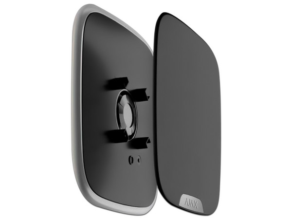 Sirena Exterior Inalámbrica Ajax StreetSiren DoubleDeck, 85 dB, Incluye Brandplate Personalizable, Color Negro.