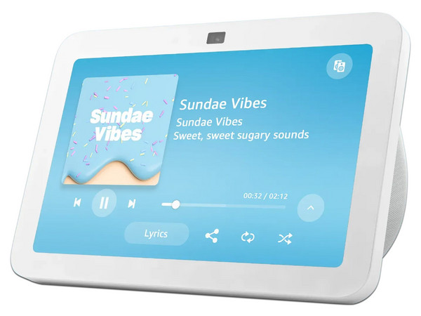 Bocina Inteligente Amazon Echo Show 8 de Tercera Generación, Pantalla de 8