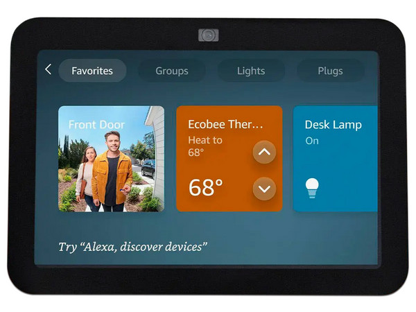 Bocina Inteligente Amazon Echo Show 8 de Tercera Generación, Pantalla de 8